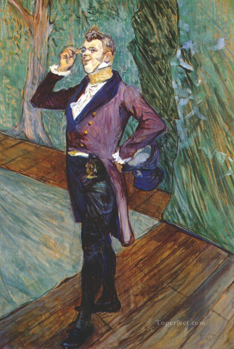 the actor henry samary 1889 Toulouse Lautrec Henri de Oil Paintings